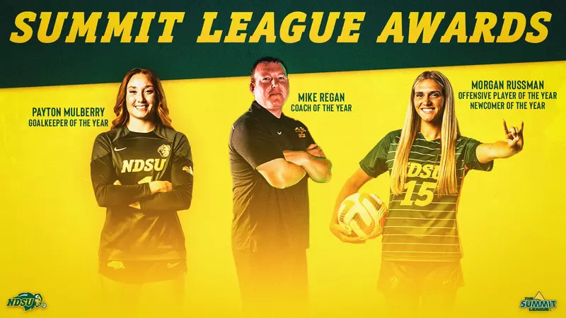 Russmann, Mulberry and Regan Headline Summit League Awards - NDSU